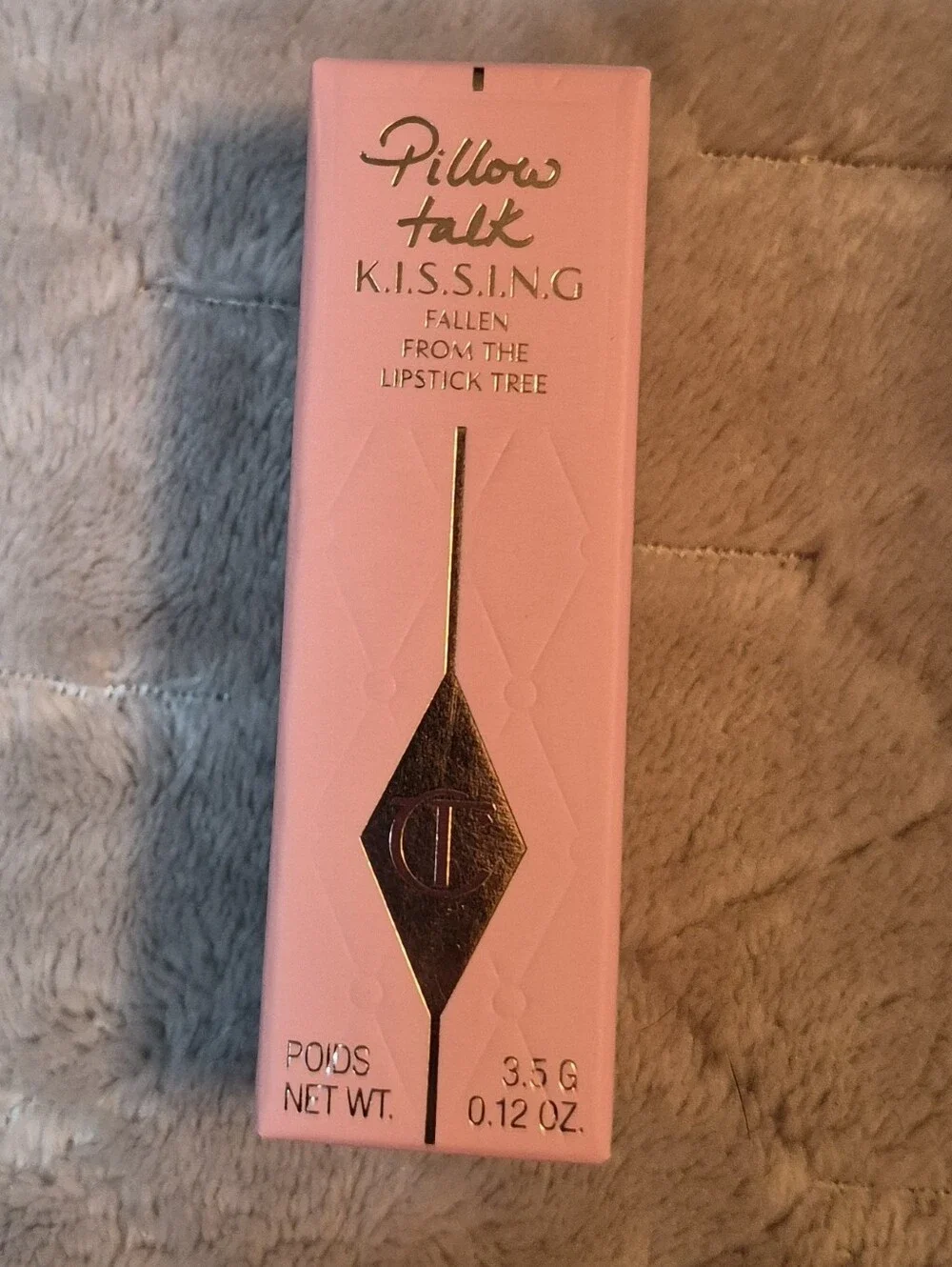 Charlotte Tilbury K.I.S.S.I.N.G: Pillow Talk Fair, .12oz (Full Size), NIB